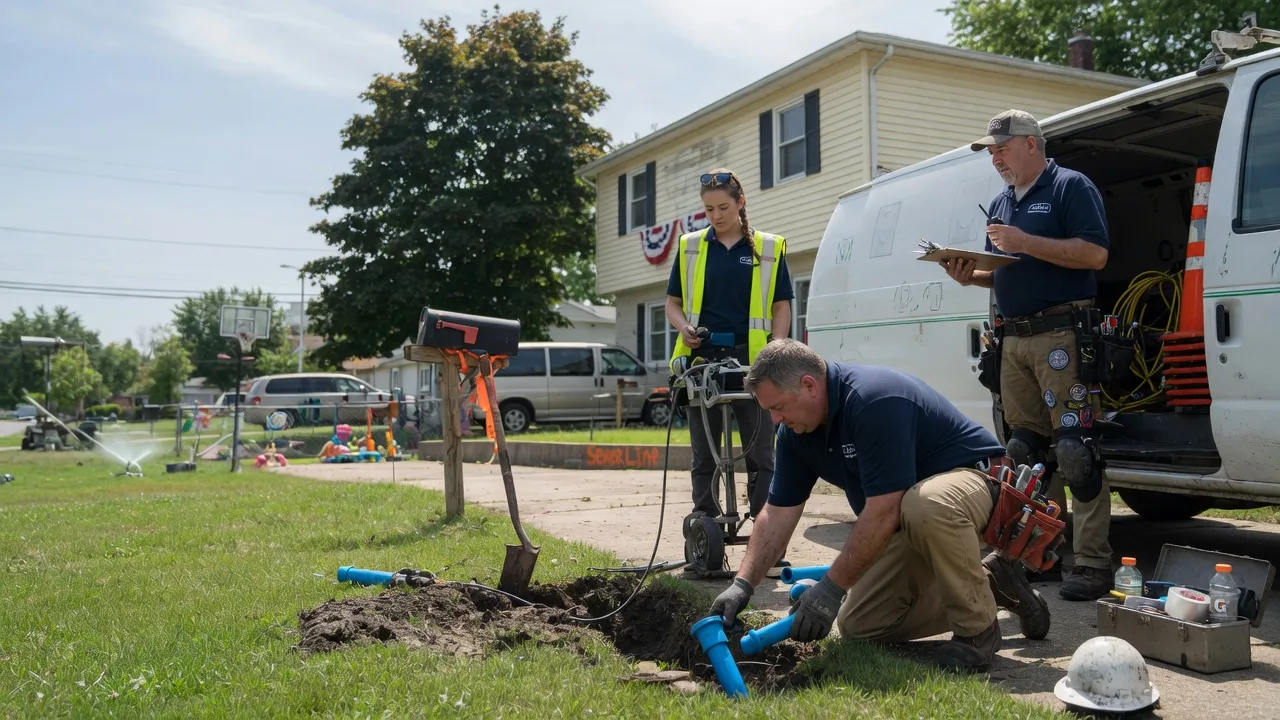 Slab Leak Repair in Hamler, OH near me